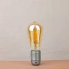 Ampoule ambrée 7,2 W LED forme Edison dimmable