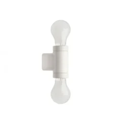 Applique murale bidirectionnelle en porcelaine