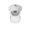 Applique murale porcelaine/ verre 60 W