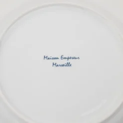 Assiette à dessert blanche Maison Empereur Ø20 cm