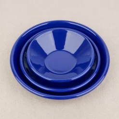 Assiette à dessert émaillée Ø21 cm