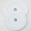 Assiette en porcelaine blanche Maison Empereur Ø27 cm