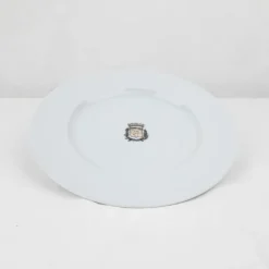 Assiette en porcelaine blanche Maison Empereur Ø27 cm