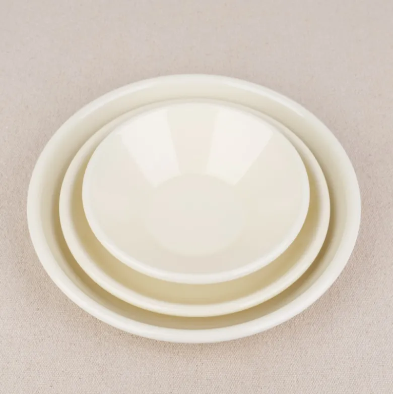 Assiette émaillée couleur unie Ø26cm