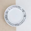 Assiette plate brasserie