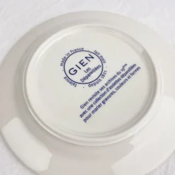 6 assiettes plates dépareillées bleues - Gien