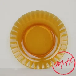 6 Assiettes plates Picardie Duralex - Vermeil