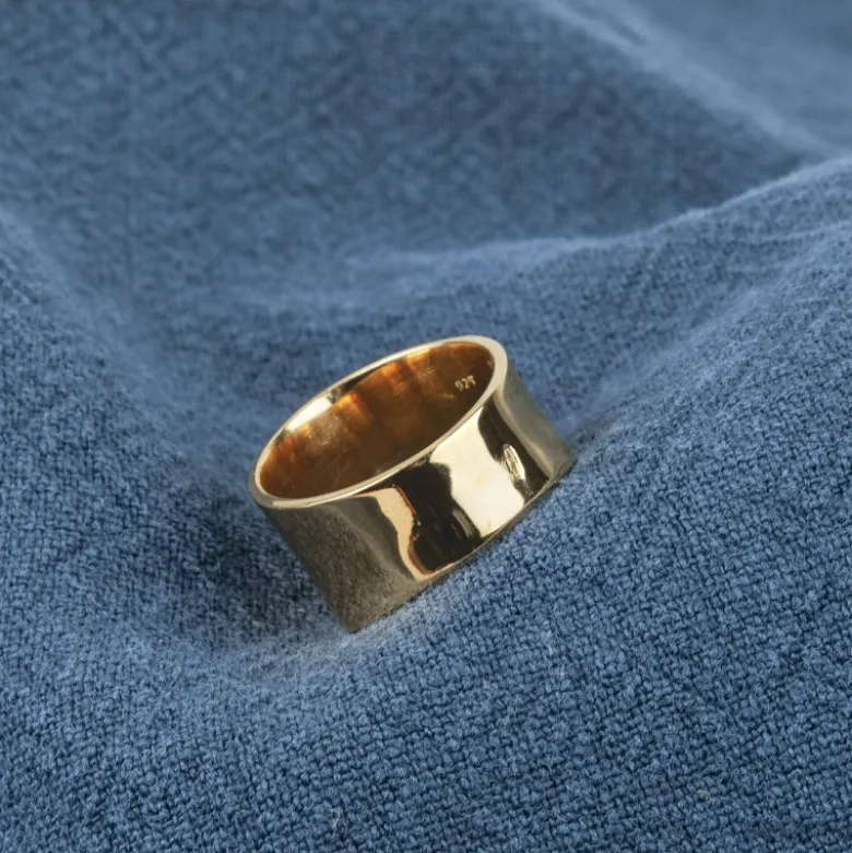 Bague Croix de Camargue en vermeil