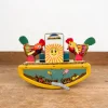 Bascule avec poules mécanique