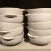 Bol à oreilles en grès naturel