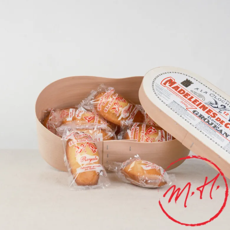 Boîte de 12 madeleines de Commercy