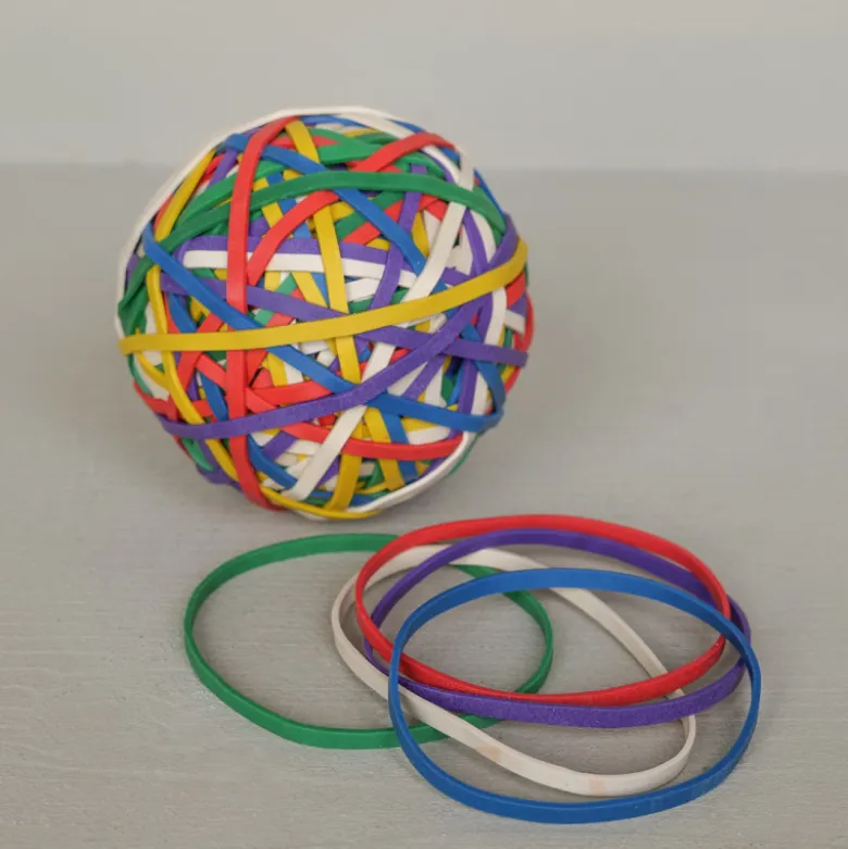 Boule de 270 élastiques