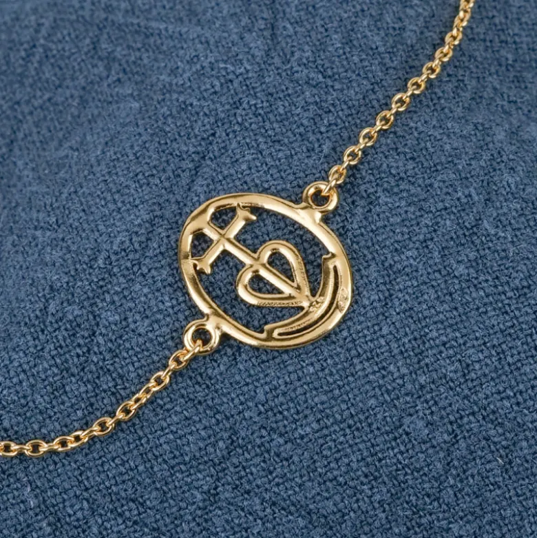Bracelet Croix de Camargue vermeil
