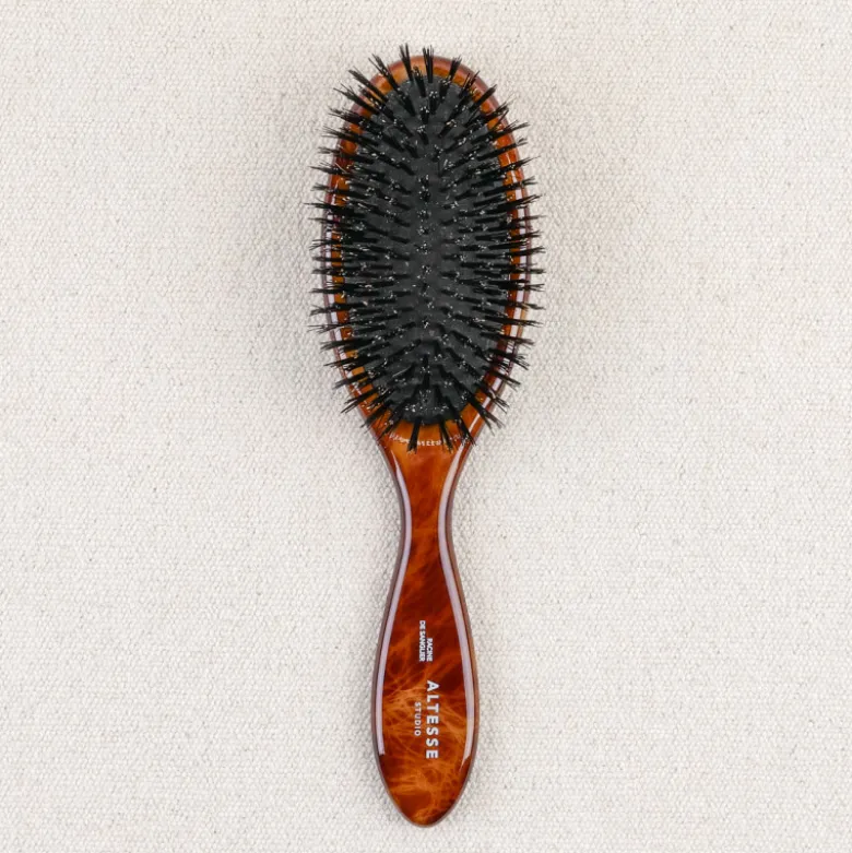 Brosse sanglier décor loupe