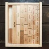 Calculatrice fractionnaire en bois
