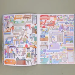Carnet d'autocollants 