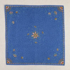 Carré provençal bleu
