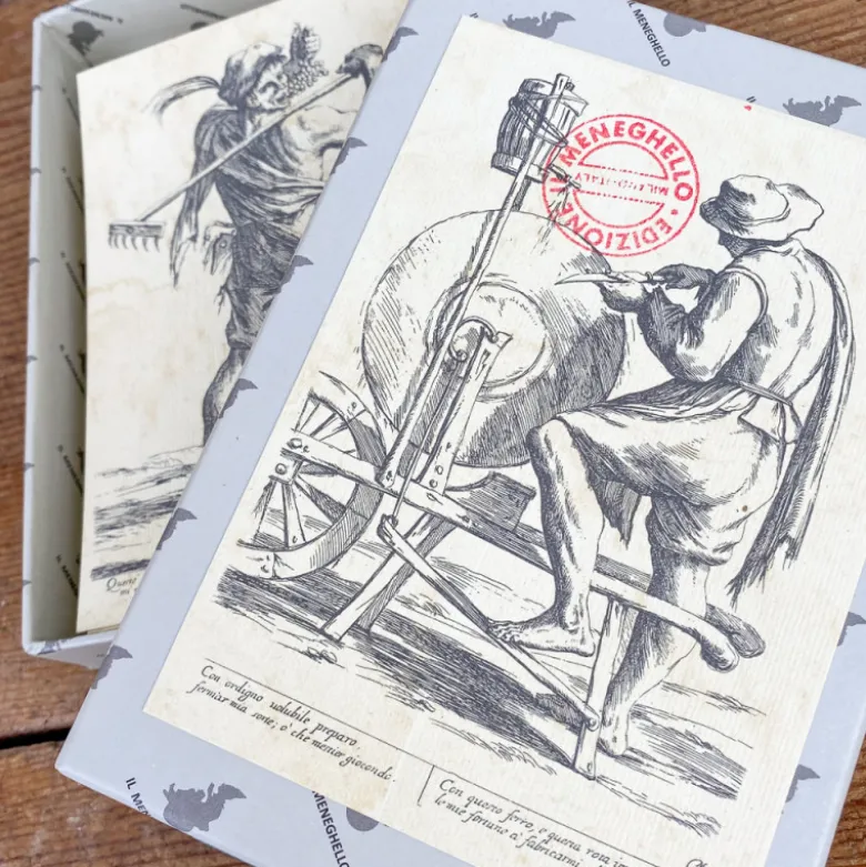 Cartes des métiers de rue d'autrefois