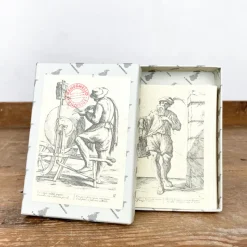 Cartes des métiers de rue d'autrefois
