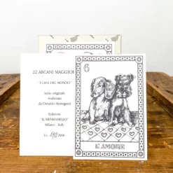 Cartes de tarot chien