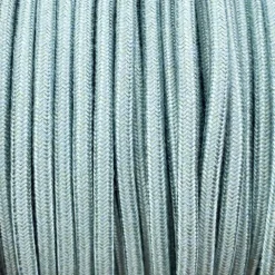 Câble luminaire rond bleu clair