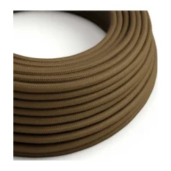 Câble luminaire rond Marron Espresso