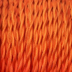 Câble luminaire torsadé Orange