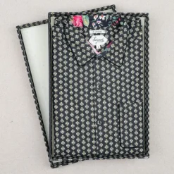Chemise provençale à bordures fleuries
