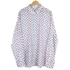 Chemise provençale fleurs de laurier