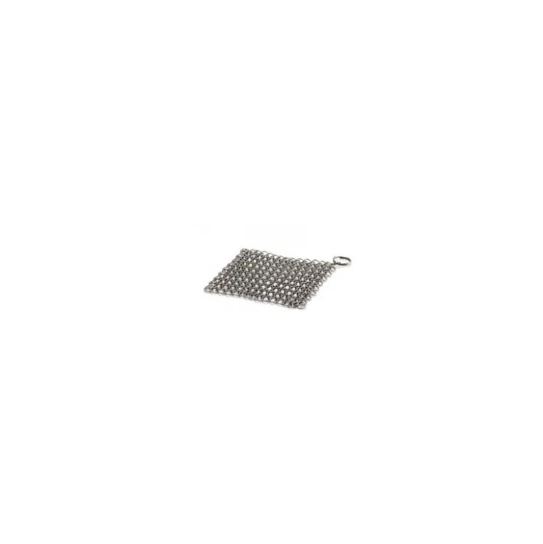 Chiffon en maille d'acier inox
