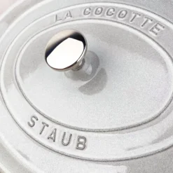 Cocotte en fonte ovale truffe blanche