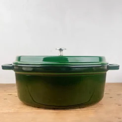 Cocotte en fonte Vert Basilic