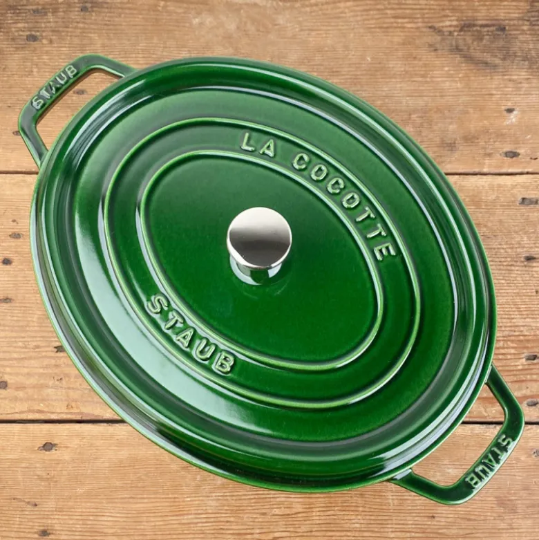Cocotte en fonte Vert Basilic