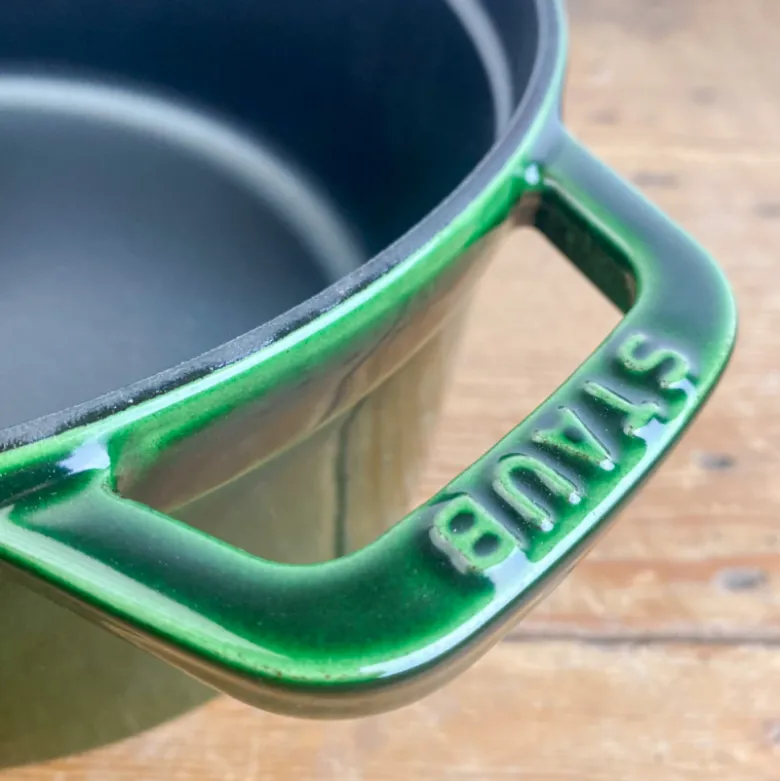 Cocotte en fonte Vert Basilic