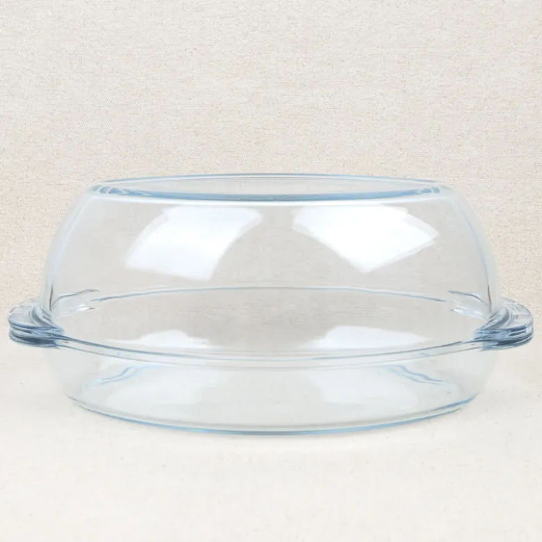 Cocotte en verre borosilicate 5,1L