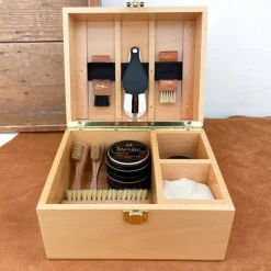 Coffret cirage en hêtre Saphir Médaille d'or