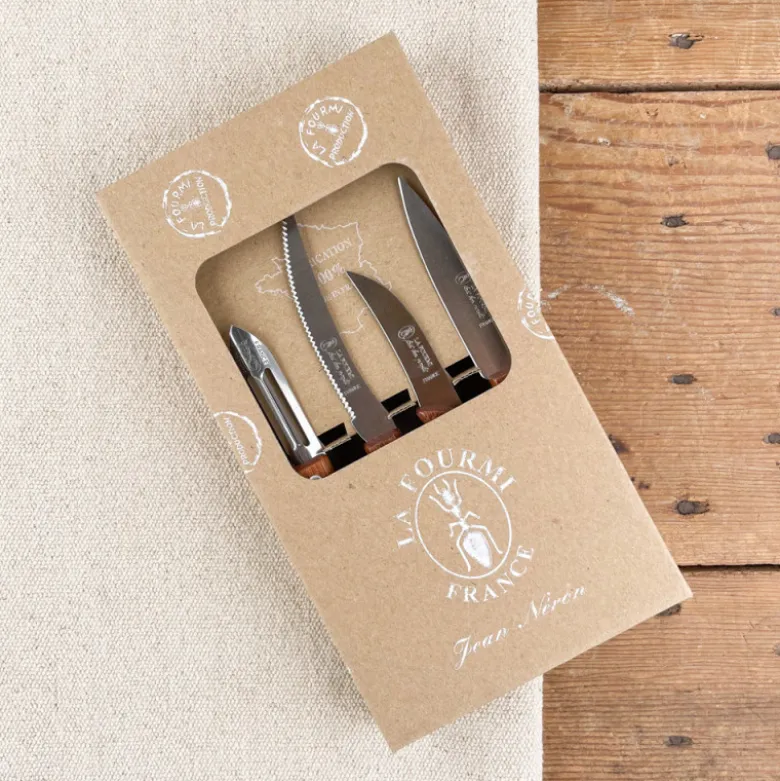 Coffret 4 couteaux La Fourmi