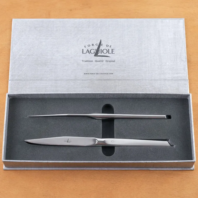 Coffret de 2 couteaux de table Dayat Laguiole