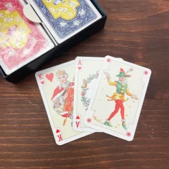 Coffret de deux jeux de cartes Patience Empire