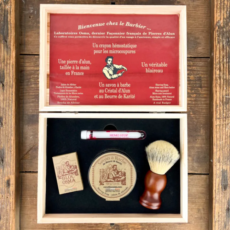 Coffret de rasage traditionnel