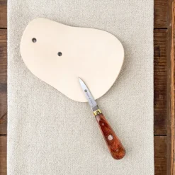 Coffret lancette à huître et protection cuir