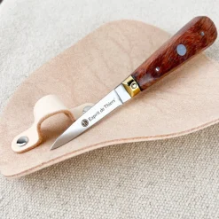 Coffret lancette à huître et protection cuir