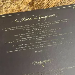 Coffret prestige de 6 couteaux Douk-Douk de table manche bois