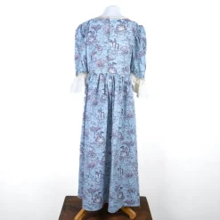 Costume de marquise en jouy bleu