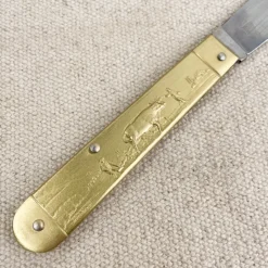 Couteau Coursolle laiton carbone Laboureur