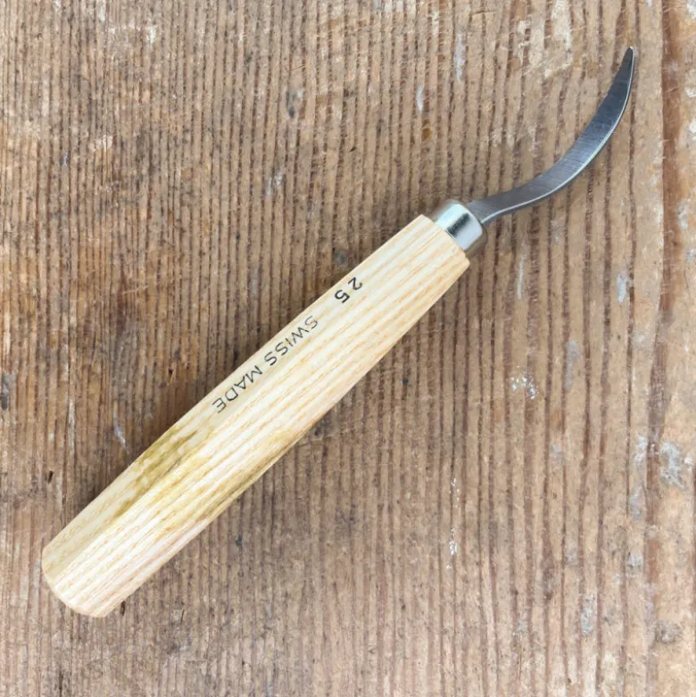 Couteau croche Demi-rond