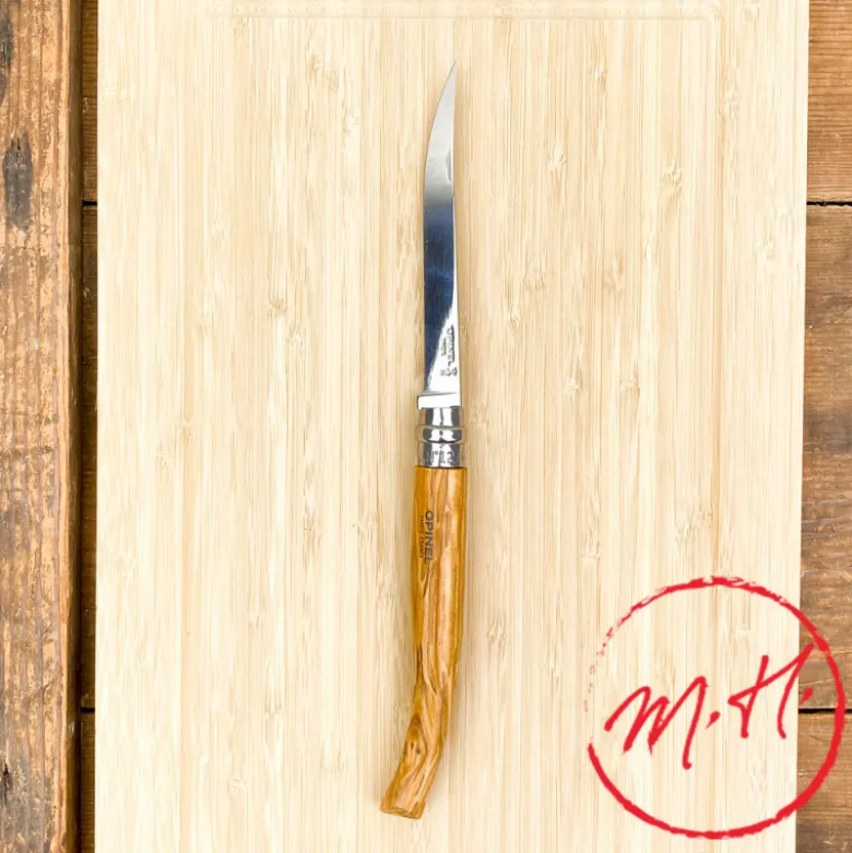 Couteau Effilé n°12 bois d'olivier Opinel
