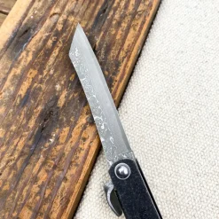 Couteau Higonokami lame damas