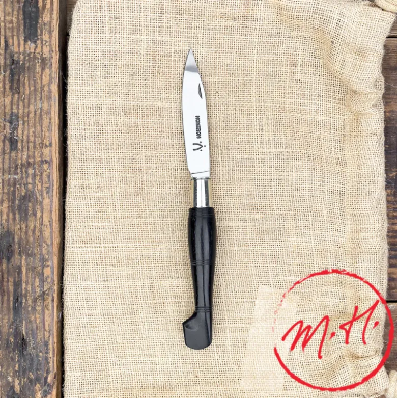 Couteau Nontron n°25 ébène manche sabot