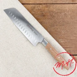 Couteau Santoku 18 cm Chêne vert - Dumas
